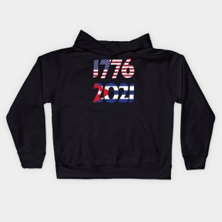 Cuba Independence, Cuban protests, 1776, 2021 Kids Hoodie